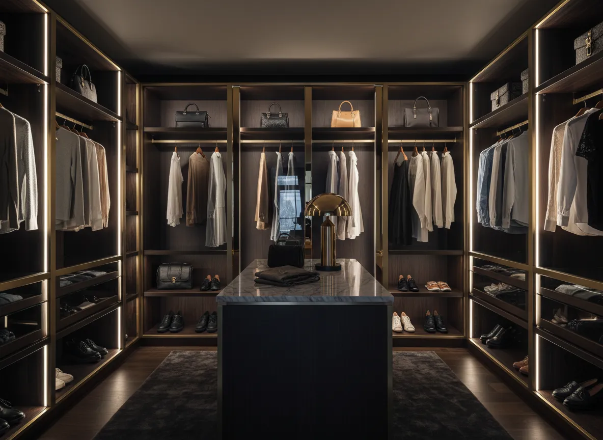 Walk-in šatník